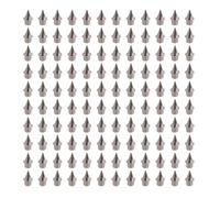 Willoghsa New 120Pcs Spikes Studs Cone Replacement Shoes Spikes for Sports Running Track Shoes Trainers Screwback Gripper 7Mm