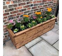 Charles Taylor Willoughby Trough/Planter Charles Taylor Trading Brown One Size
