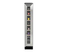 Willow 20L Under Counter Wine Cooler in Silver Willow Silver