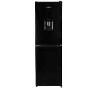 Willow 254L Black Freestanding Fridge Freezer with Water Dispenser Willow Black