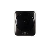 Willow W3TDB Compact 3kg Vented Tabletop Tumble Dryer with 8 Programmes, Portable Front Loading Dryer for Flats & Small Spaces - Black