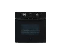 Willow 60cm Built-In Electric Single Oven, 65L Fan Assisted, Black WSDO65FB | Willow 60cm Built-In Electric Single Oven, 65L Fan Assisted, Black WSDO65FB