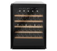 Under Counter 142l 52 Bottles Wine Cooler Willow Black One Size
