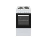 Willow We50Ssw 62L White Freestanding Single Cavity Electric Cooker