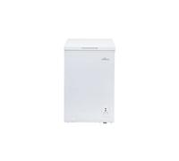 Willow W99CFW Freestanding 99L Chest Freezer with Removable Storage Basket, Suitable for Outbuildings and Garages, 4* Freezer Rating - White