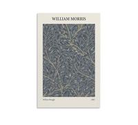 Willow Bough By William Morris Posters Canvas Print Aesthetic Wall Art Modern Home Decor for Bedroom Living Room12x18inch(30x45cm) Unframe-style