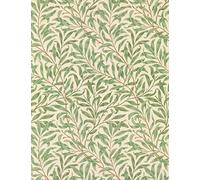 Willow bough, William Morris. Blank journal: 160 blank pages, 8,5x11 inch (21.59 x 27.94 cm) Soft cover / Paperback