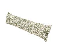 Willow Branch Tapestry Draught Excluder in Rustic Sage Green. Classic Vintage William Morris Style. Energy Saving Home Accessory. 90x20cm