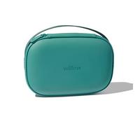 Willow Breast Pump Carrying Case, Teal, Use with Hands Free Wearable Breast Pumps, Ultra Durable Hard Shell Breast Pump Case with Removable Tray, Compact and Discreet