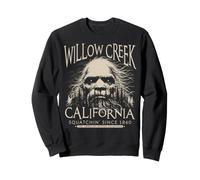 Willow Cr alifornia Bigfoot 1860 Sasquatch Ivory Art Sweatshirt