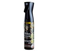 Willow Cr xtra Virgin Olive Oil Spray, 300ml, Refillable Bottle, Award Winning EVOO, Non-Drip Nozzle, Zero Waste Solution - Ideal for Salad, Pasta, Pizza, Meat, BBQ, Cooking Oil Spray