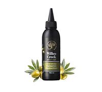 Willow Creek | Olive Balsamic Glaze | 150ml | Black Olives Flavour | Infused | Flavoured | Reduction | Thick | Syrup | Ideal for Cheese & Meat Platters, Chicken, Red Meat | Olive Balsamic Glaze