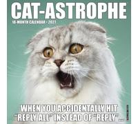 Willow Creek Press, Cat Astrophe 2027 Wall Calendar