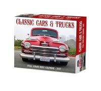 Willow Creek Press, Classic Cars & Trucks 2027 5.4" x 6.2" Box Calendar
