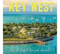 Willow Creek Press, Key West 2026 Wall Calendar, 12'' X 12'', 18-Month Calendar with Stapled Binding