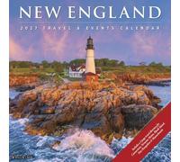 Willow Creek Press, New England Travel and Events 2027 Wall Calendar