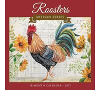 Willow Creek Press, Roosters 2027 Wall Calendar
