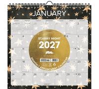 Willow Creek Press, Starry Night Spiral Art 2027 Wall Calendar