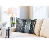 Willow - Cushion Cover in Charcoal - Emma Barclay | TJ Hughes