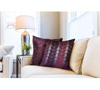 Willow - Cushion Cover in Plum - Emma Barclay | TJ Hughes Purple