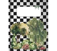 Willow Garden Lined Notebook: 50 Lined Pages with Floral Bush Design - Perfect for Journaling or Gifting. 8.5x11 with Watercolor Art