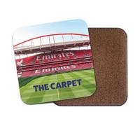 Willow Gifts Arsenal FC Emirates Stadium Mug Coaster Football Ground Cork Backed Desk Mat Memorabilia Gift for Gunners Fans Footie Lovers Sports Collector