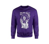 Willow Gifts - Back to The Beginning Sabbath Rock Jumper with Ozzy Osbourne Inspired Gothic Band Design, Funny Graphic Jumper - Ideal for Music Fan Purple, XL