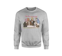 Willow Gifts Gold, Frankenstein and GRR Sweatshirt - Bottom TV Christmas Jumper Quote Merch Gift 80% Polyester 20% Cotton Ribbed Collar Cuff and Hem Comfort Assured