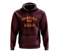Willow Gifts High Class Of '99 College Hoodie Jumper - Buffy The Vampire Slayer Anniversary Sweater (Large, Cranberry Red)