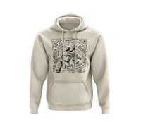 Willow Gifts Kane Brown Inspired Text and Lyrics Doodle Hoodie, Unisex Cotton Pullover Hoodie - Classic Plain Weave Style | Soft, Comfortable Fit - ECRU - 12-14Y