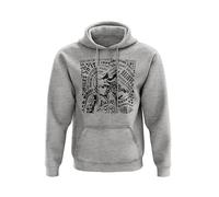 Willow Gifts Kane Brown Inspired Text and Lyrics Doodle Hoodie, Unisex Cotton Pullover Hoodie - Classic Plain Weave Style | Soft, Comfortable Fit - HEATHER GREY - LARGE