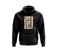 Willow Gifts King Dice head Cup Hoodie All Seasons Game Gatekeeper Family Devil Mugman Player Show Adventure Soul Trouble Daredevil Cartoon Chef Saltbaker Gift Present (7-8 Years, Black)