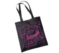 Willow Gifts Le Sserafim Colourful Doodle Tote Bag Kpop Aesthetic Y2K Graphic Reusable Cotton Shoulder Shopper Perfect Night Antifragile Easy Crazy Cute Teen Girl Birthday Gift FEARNOT