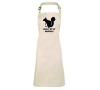 Willow Gifts - Lovely Bit Of Squirrel Apron - Cooking Kitchen Accessories Chef Cook Bake Christmas Friday Night Dinner Quote TV Show Phrase Nature Animal Tree BBQ Grill Outdoors Gift Present