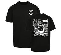 Willow Gifts Luke Pocket Music Doodle Combs Western Country Fast Car SAGE Oversized T-Shirt - Ideal for Singer Songwriter Fans, Music Inspired Gift Black - 3XL