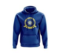 Willow Gifts Midtown School Of Science Hoodie - Comic Sci-fi Spider Movies Cinema Fantasy 80% Ringspun Cotton 20% Polyester Kangaroo Pouch Pocket (Royal Blue, XL)