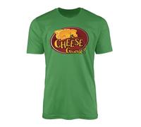 Willow Gifts No Cheese Gromit T-Shirt Top Tee Cartoon Clay Childrens Kids Stop-Motion Comedy TV Show Film Cinema Movie Intellegent Dog Loyal Silent Inventor Gift Present (Kelly Green, 9-11 Years)