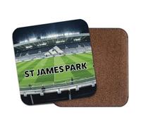 Willow Gifts St. James' Park Stadium Coasters Football Ground Cork Backed Memorabilia Gift for Toon Army Fans Footie Lovers Sports Collector