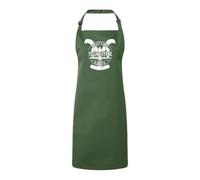 Willow Gifts Stone Yellow Series Apron - Family Cooking Baking TV Show Chef Cook Bake Cake Paul Kitchen Decor Collection Gift Present (Moss Green)
