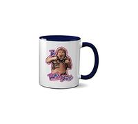 Willow Gifts Truffle Shuffle Mug - Movie Film Dance Quote Classic Adventure Present Gift Coffee Tea Ceramic Handle Idea Heavy Duty Handle Dishwasher and Microwave Safe (Colbalt Blue)