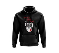 Willow Gifts Vampire Boys Noodles Pullover Hoodie - Men's Adult Teen Black Retro Classic 80's Nerdy Horror Goth Thriller Scary Halloween Movie Film Cinema Gift Present (Black, 3XL)