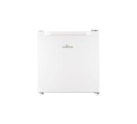 Willow Mini Tabletop 46L Fridge with Chill Box in White Willow White