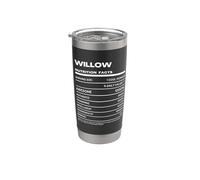 Willow Nutrition Facts Name Stainless Steel Insulated Tumbler