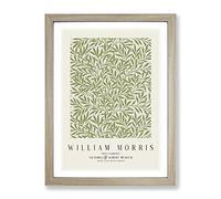 Willow Pattern Vol.1 By William Morris Classic Painting Framed Print | A3 Oak Framed Wall Art | Ready to Hang | Classic Historical Picture | Living Room Bedroom Lounge Office
