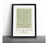 Willow Pattern Vol.1 by William Morris | Framed Wall Art Print | Modern Home Decor Picture | Ready to Hang Artwork for Living Room, Bedroom, Kitchen or Office | Multiple Sizes
