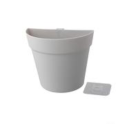 Willow Patterned Plastic Vine Wall Hanging for Indoor Decor in Living Room Bedroom Dining Area or Small Business Environments (Gray)