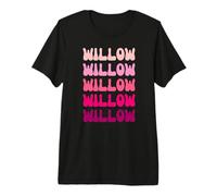 Willow Retro Stack Design Premium T-Shirt