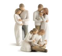 Willow Tree 3-Piece Set: Our Gift, Home, New Life Figures, Hand-Painted, New Baby Set, Love, American, Collectible Figurines