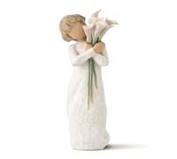 Willow Tree Beautiful Wishes Figurine | Cast from a Susan Lordi Original Carving, Meaningful Keepsake Gift for Loved Ones, Display on Shelf, Table or Mantel
