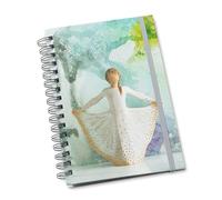Willow Tree Butterfly Notebook, Lined, Spiral-bound, Hard-Cover Booklet to keep lists, thoughts, To-Dos and Reflections. Features beautiful image of Butterfly carved sculpture